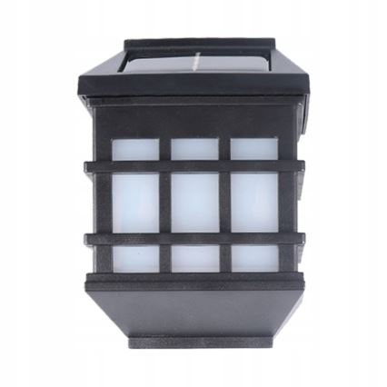 Aplique solar LED con sensor crepuscular LED/2V 70 mAh IP44
