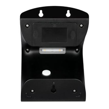 Aplique solar LED con sensor LED/3W/3,7V 3000/4000K IP65 negro