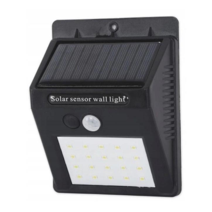 Aplique solar LED de pared con sensor LED/0,55W/3,7V 1200 mAh IP65