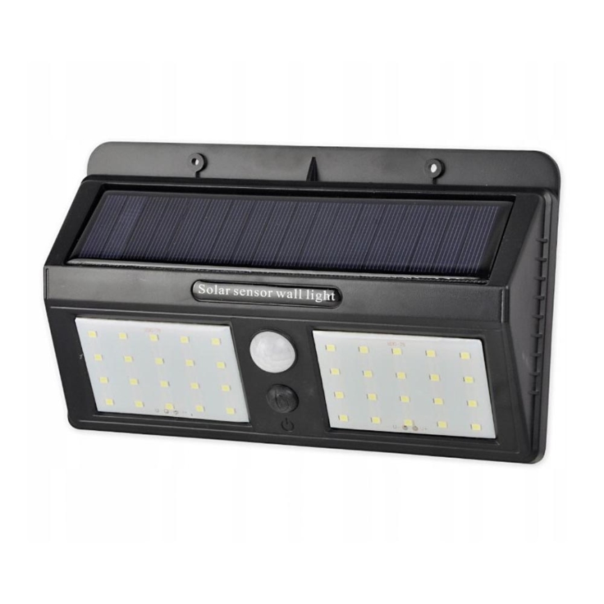 Aplique solar LED de pared con sensor LED/1,2W/3,7V 1200 mAh IP54