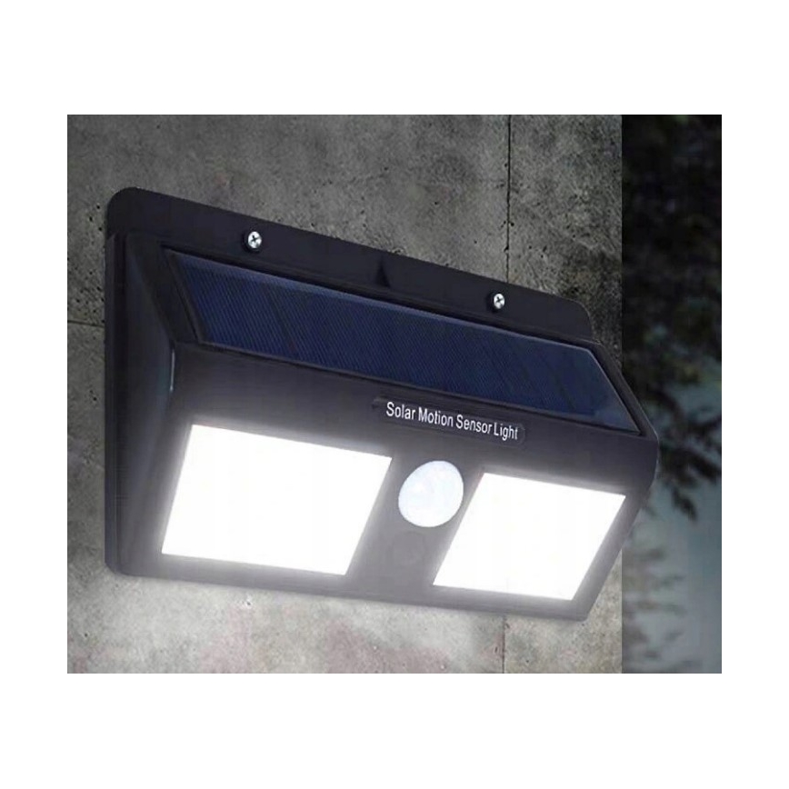 Aplique solar LED de pared con sensor LED/1,2W/3,7V 1200 mAh IP54