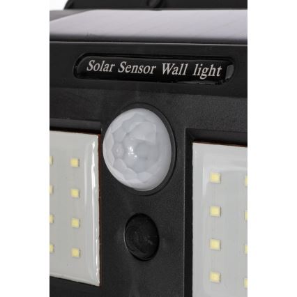 Aplique solar LED de pared con sensor LED/1,2W/3,7V 1200 mAh IP54