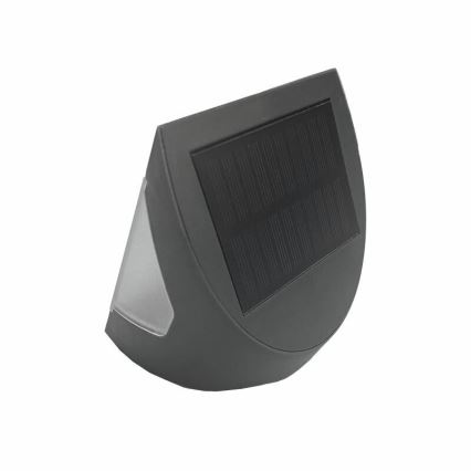 Aplique solar de pared LED con sensor LED/3W/3,7V 3000/4000K 1200 mAh IP54 antracita