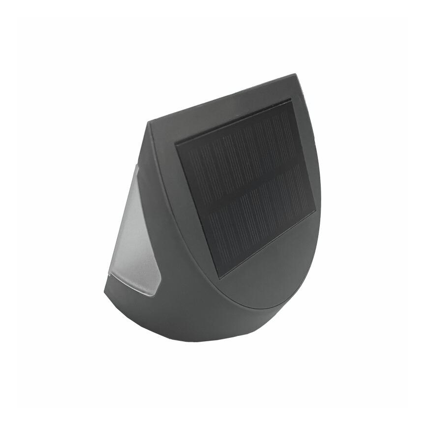Aplique solar de pared LED con sensor LED/3W/3,7V 3000/4000K 1200 mAh IP54 antracita