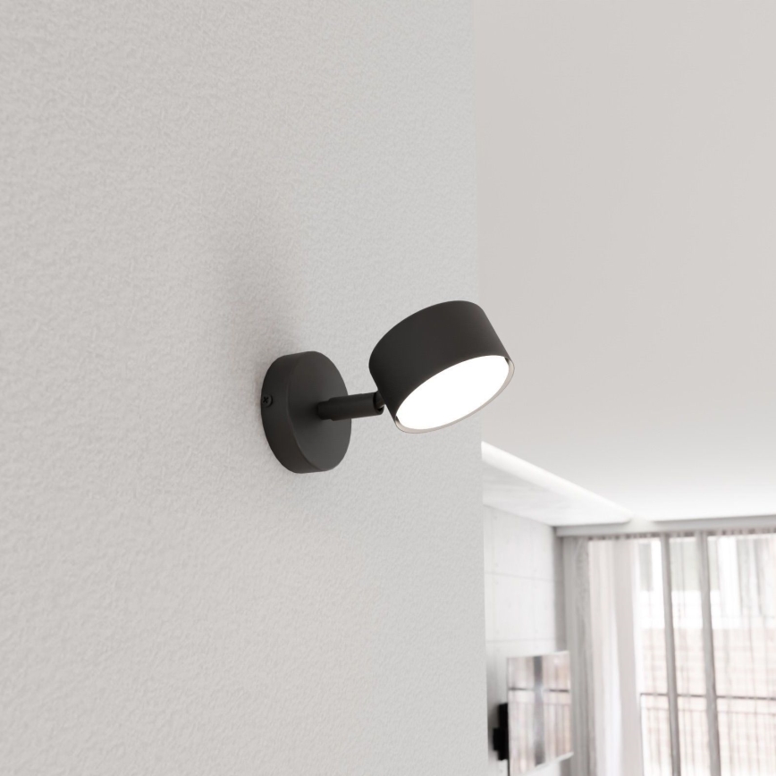 Aplique SORA 1xGX53/12W/230V negro