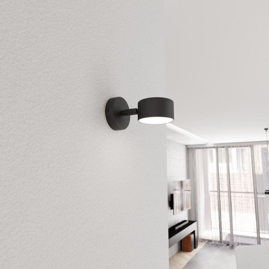 Aplique SORA 1xGX53/12W/230V negro