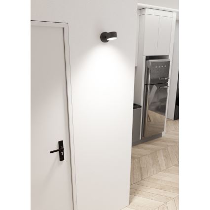 Aplique SORA 1xGX53/12W/230V negro