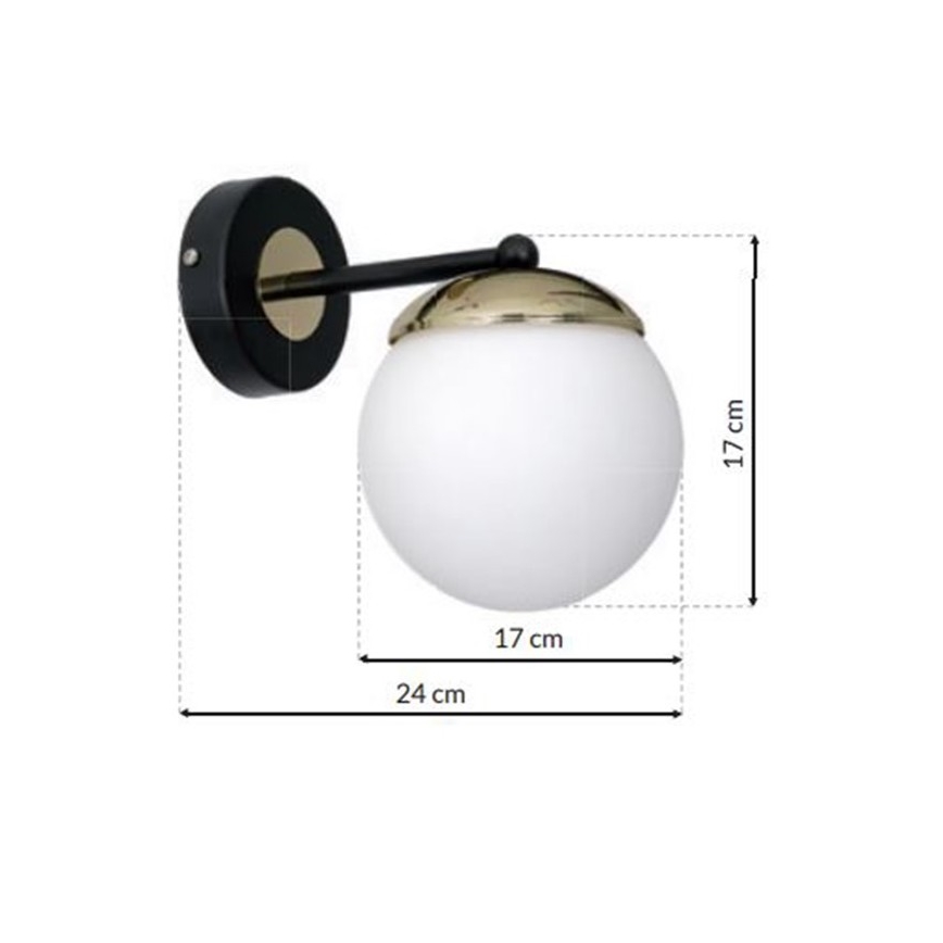 Aplique SPARTA 1xE14/40W/230V
