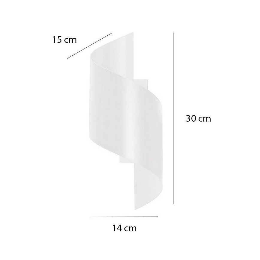 Aplique SPINER 1xG9/8W/230V blanco