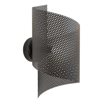 Aplique SPIRAL 1xG9/8W/230V negro