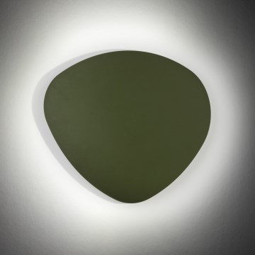 Aplique STONE 3xG9/8W/230V 37x49 cm verde
