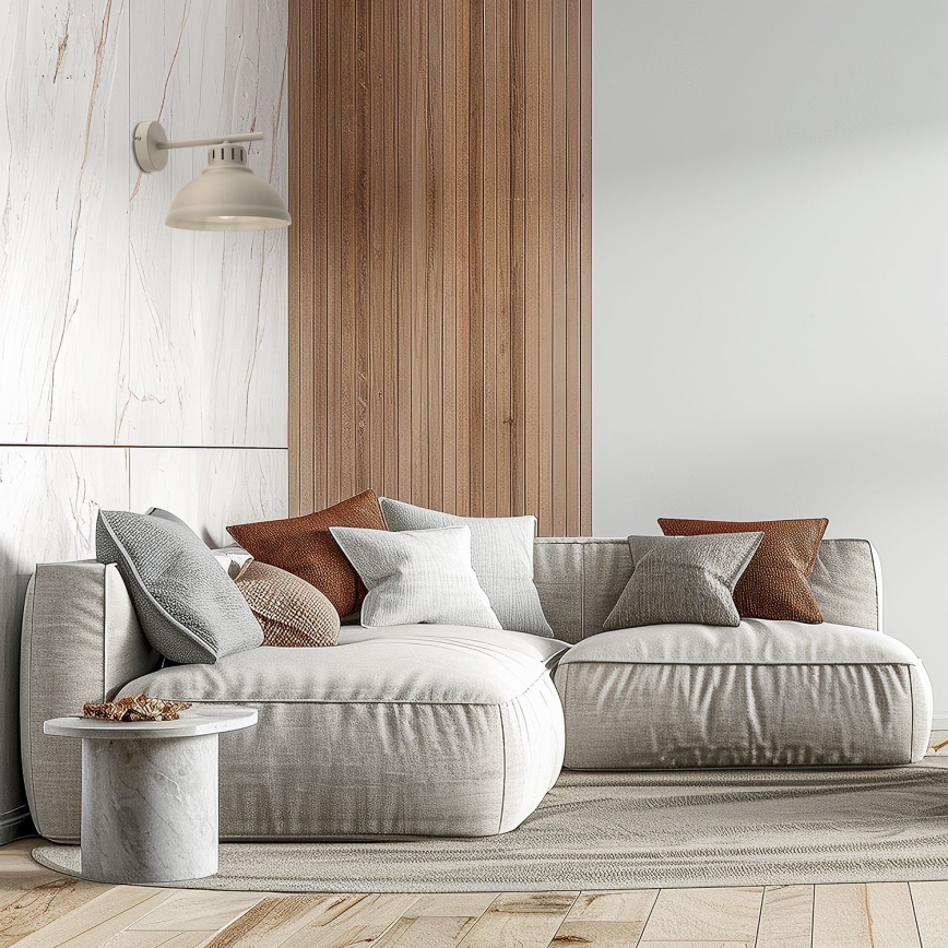 Aplique SVEN 1xE27/15W/230V beige