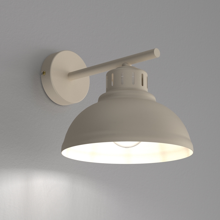 Aplique SVEN 1xE27/15W/230V beige