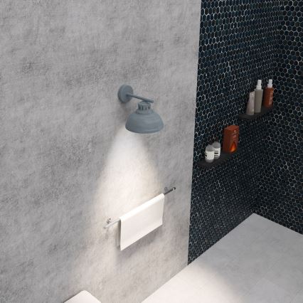 Aplique SVEN 1xE27/15W/230V gris