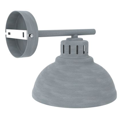 Aplique SVEN 1xE27/15W/230V gris