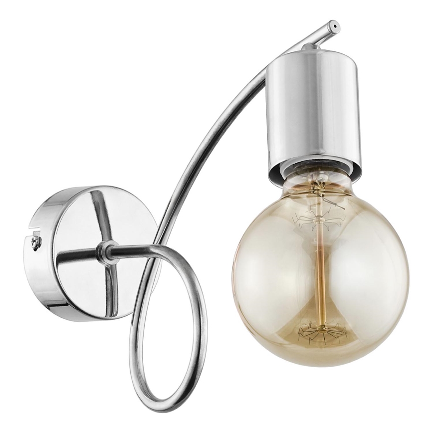 Aplique TANGO 1xE27/15W/230V cromo brillante