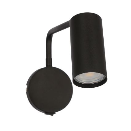Aplique TINA 1xGU10/15W/230V negro