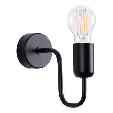 Aplique VECTOR 1xE27/15W/230V negro