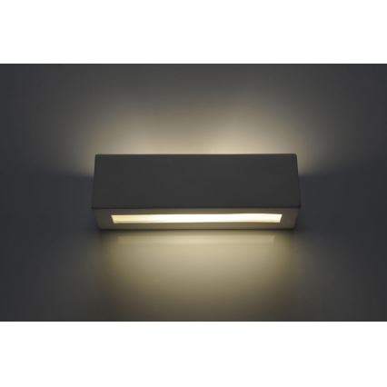 Aplique VEGA 1xE27/60W/230V blanco