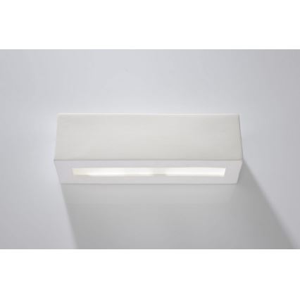 Aplique VEGA 1xE27/60W/230V blanco