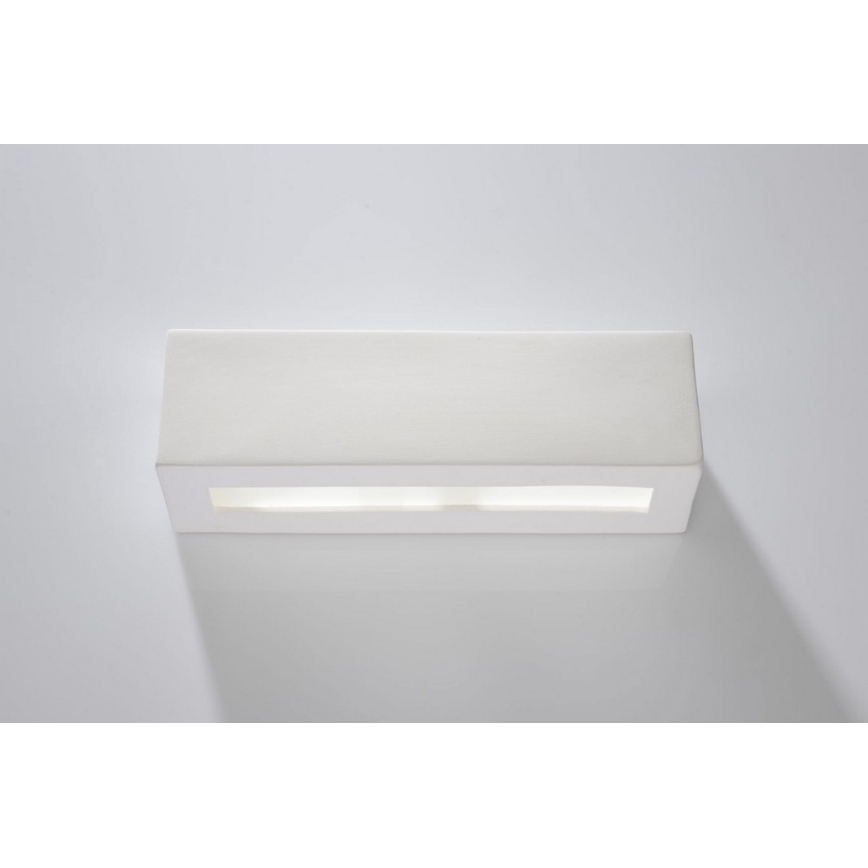 Aplique VEGA 1xE27/60W/230V blanco