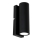 Aplique WALL 1xGU10/8W/230V negro