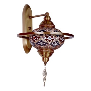 Aplique YENI 1xE27/40W/230V bronce