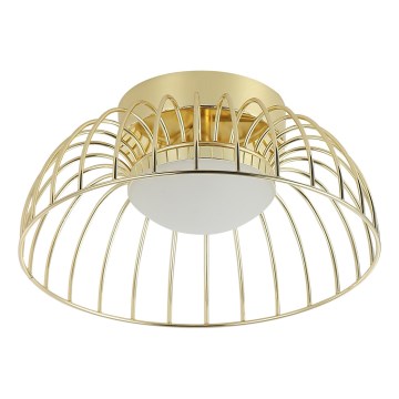 Apliques de techo LED BETSY LED/12W/230V, diámetro 25 cm, dorado