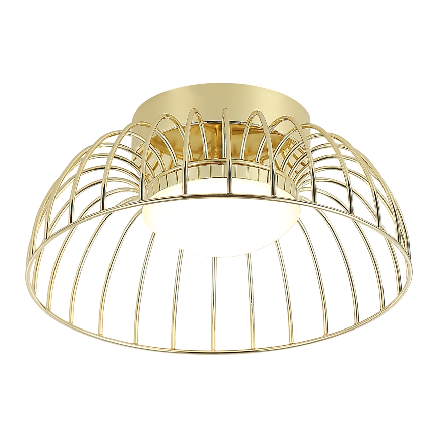 Apliques de techo LED BETSY LED/12W/230V, diámetro 25 cm, dorado