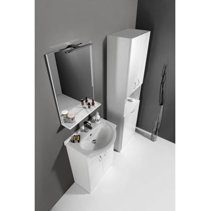 Aqualine - Espejo BETA 50x70 cm blanco