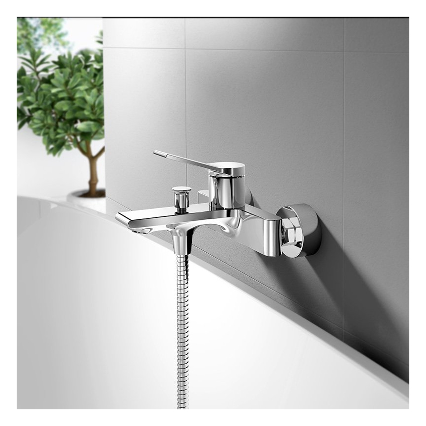 Aqualine - Grifo de bañera BOLERO cromo brillante