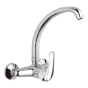 Aqualine - Grifo de fregadero KASIOPEA 20 cm cromo brillante