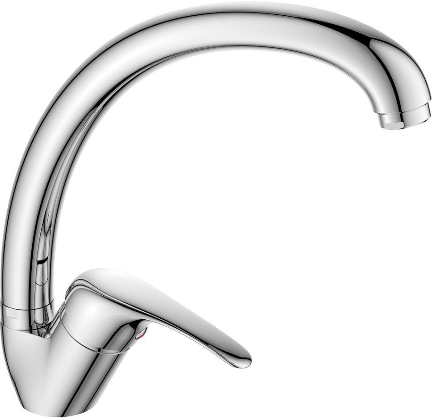 Aqualine - Grifo de fregadero KASIOPEA 24 cm cromo brillante