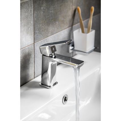 Aqualine - Grifo de lavabo FACTOR cromo brillante