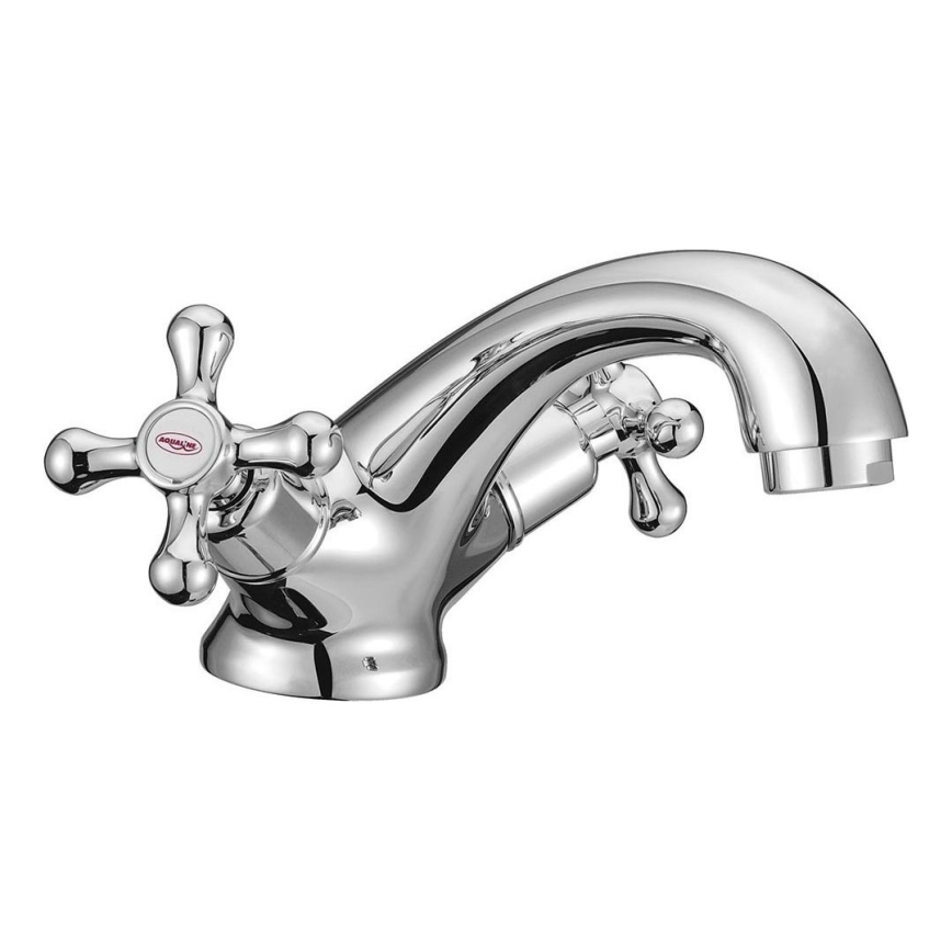Aqualine - Grifo de lavabo VICTORIA cromo brillante