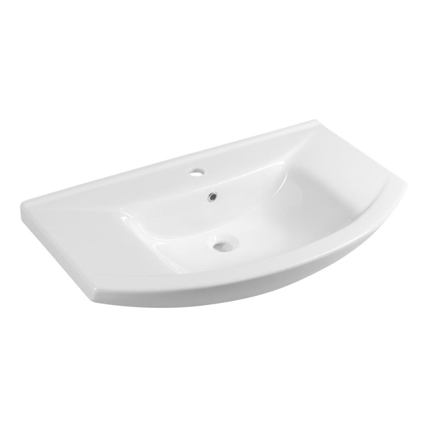 Aqualine - Lavabo empotrado ZERO 86x50 cm cerámica/blanco