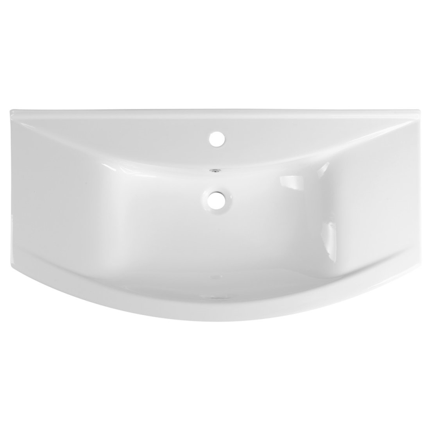 Aqualine - Lavabo encastrado ZERO 97x51 cm cerámica/blanco