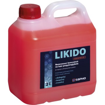 Aqualine - Mezcla anticongelante para radiadores LIKIDO 2 l