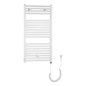 Aqualine - Radiador eléctrico para baño DIRECT-E 300W 96x45 cm blanco