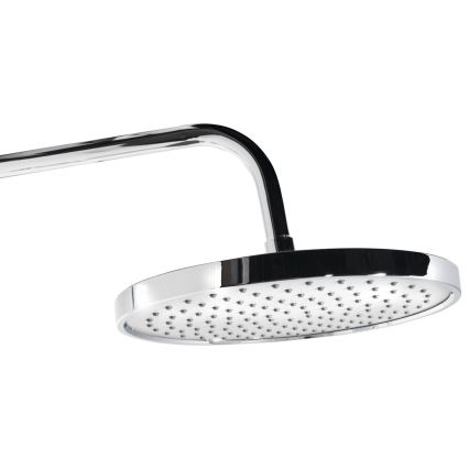 Aqualine - Set de ducha FARRAO con mezclador, acabado en cromo brillante