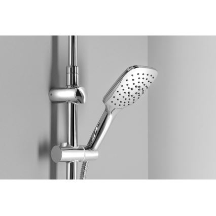 Aqualine - Set de ducha KERA cromo brillante