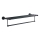 Aqualine - Toallero de pared SAMBA 21x62,5 cm negro