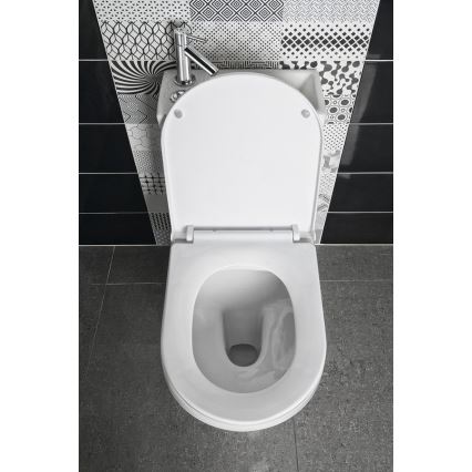 Aqualine - WC combinado con lavabo HYGIE cerámica/blanco