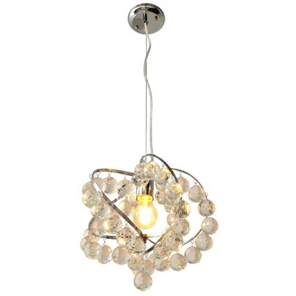 Araña de cristal VIOLETA 1xE27/15W/230V