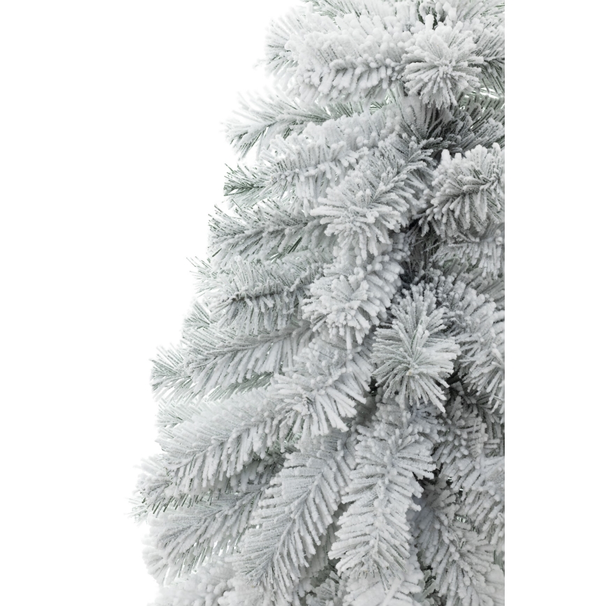 Árbol de Navidad en un tronco NATURAL WITH SNOW 120 cm abeto
