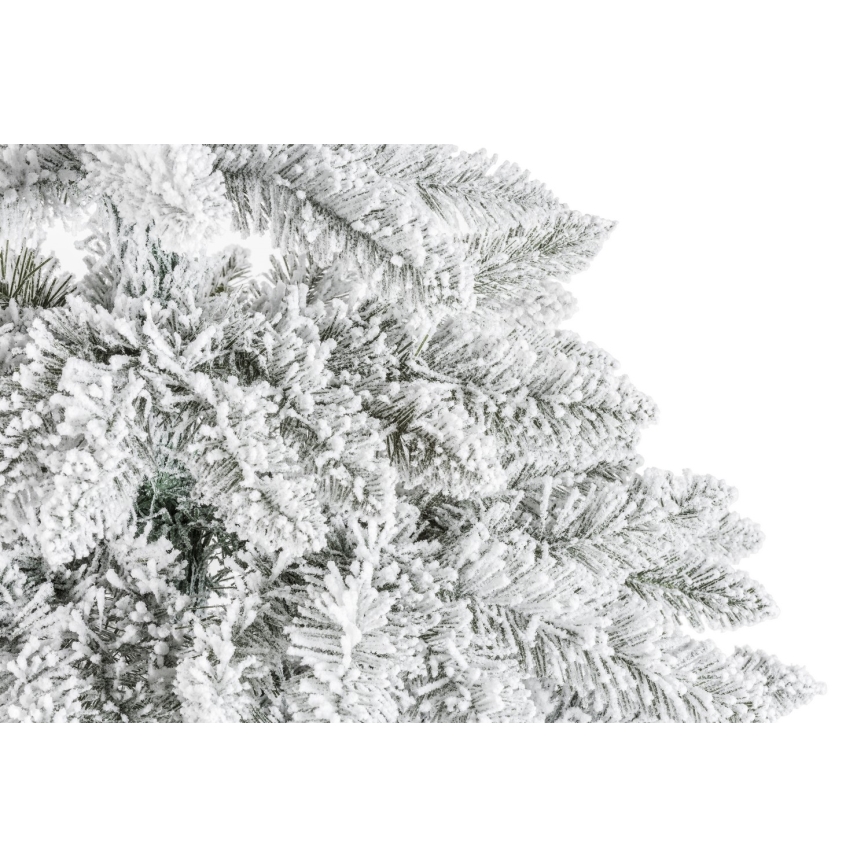 Árbol de Navidad en un tronco NATURAL WITH SNOW 120 cm pícea