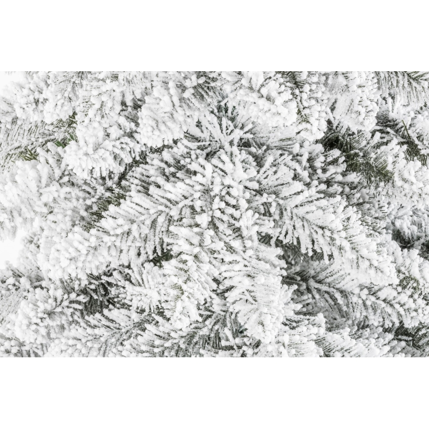 Árbol de Navidad en un tronco NATURAL WITH SNOW 120 cm pícea