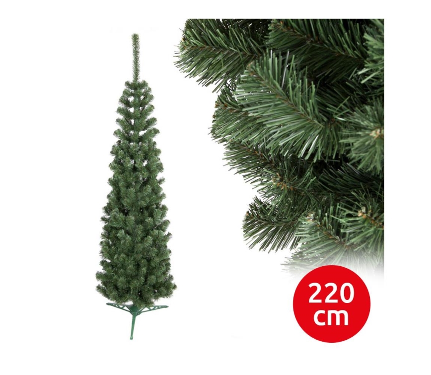 Árbol de Navidad SLIM 220 cm abeto