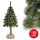 Árbol de Navidad sobre tronco NATURAL 180 cm abeto