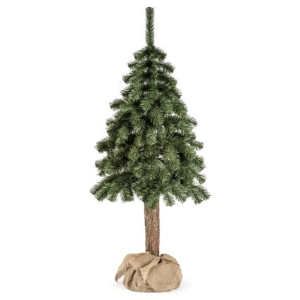 Árbol de Navidad sobre tronco NATURAL 180 cm abeto